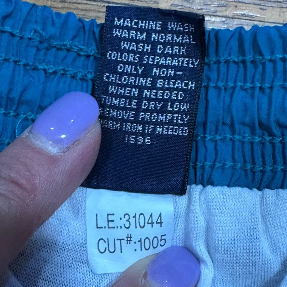 Lands End vintage retro wind suit exercise lined‎ sz med stranger things SZ med